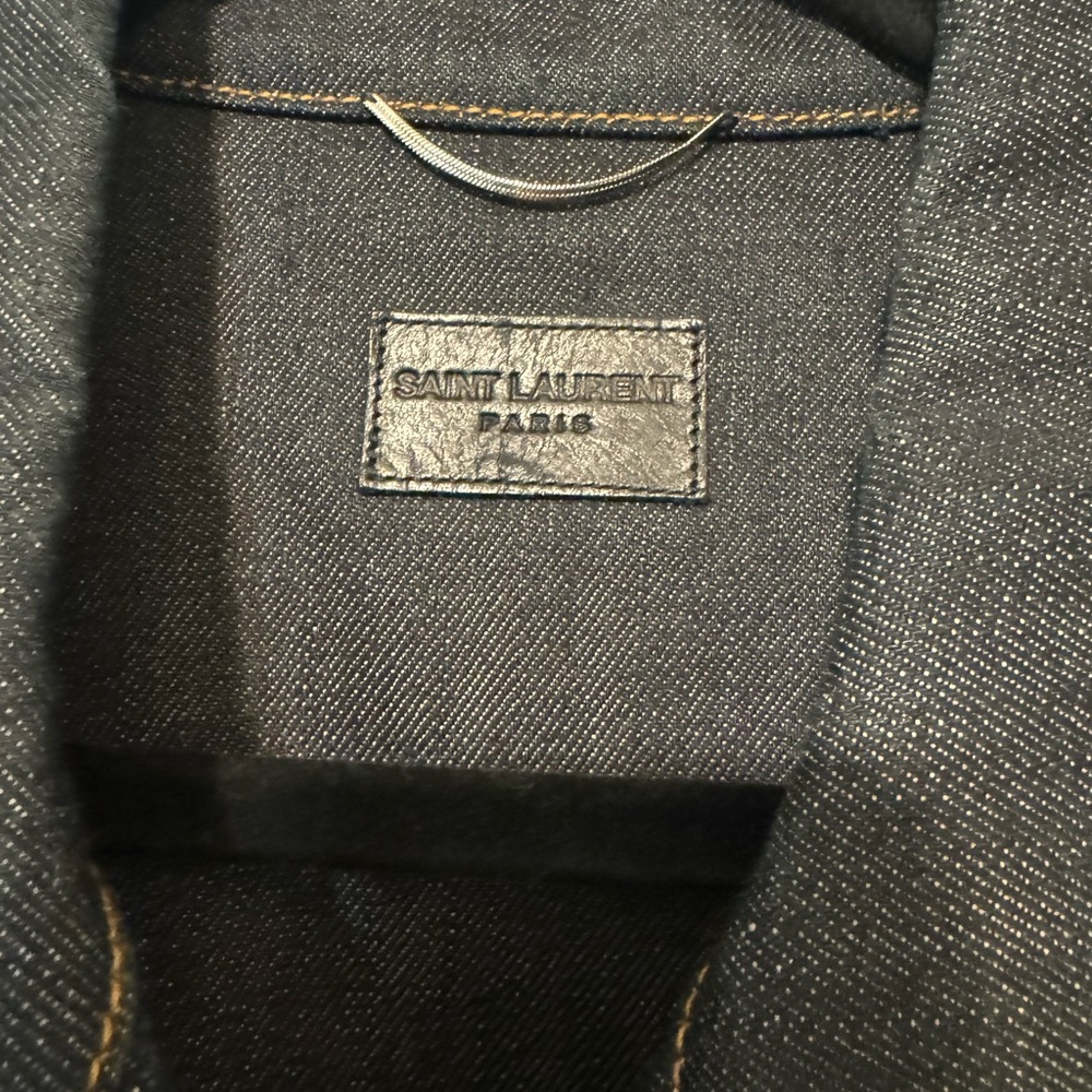 Saint Laurent Denim Jacket Indigo - Picture 6 of 8